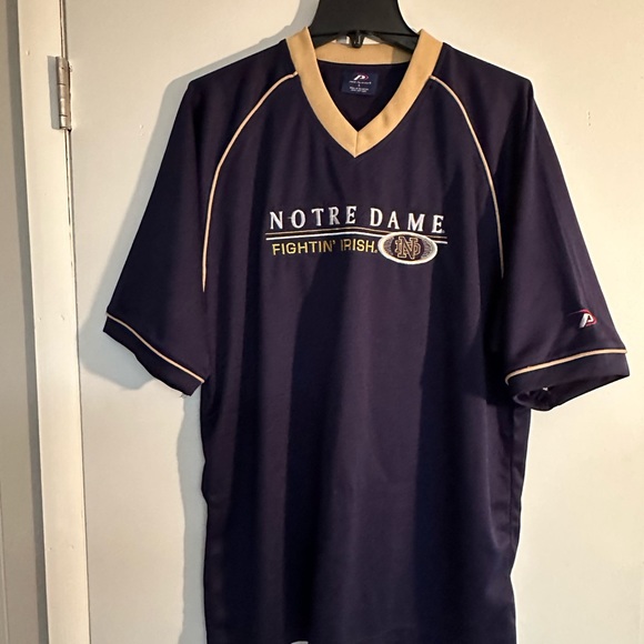 Vintage Notre Dame PRO PLAYER Jersey Tee - L - Picture 1 of 5